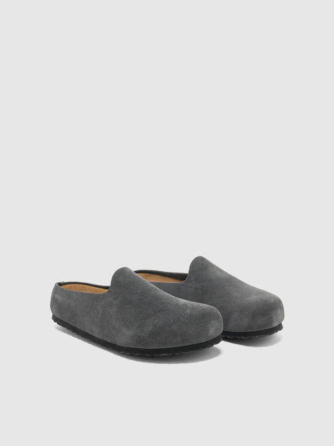 Birkenstock Amsterdam Wrapped Charcoal, Mules
