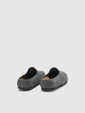 Birkenstock Amsterdam Wrapped Charcoal, Mules