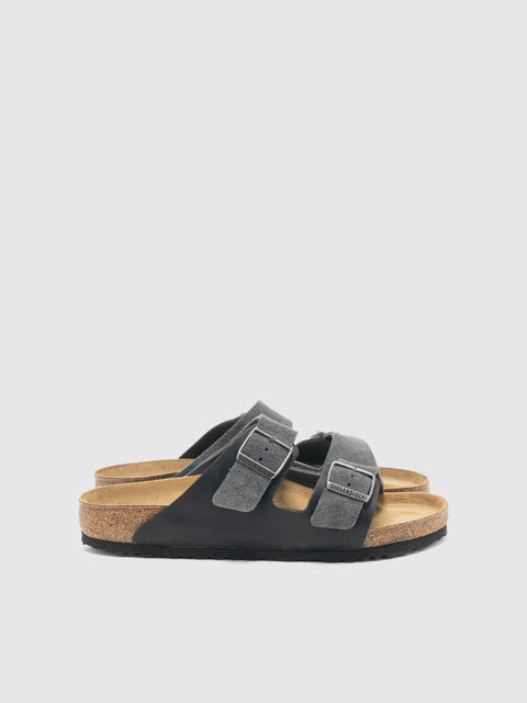 Birkenstock Arizona Charcoal, Mules