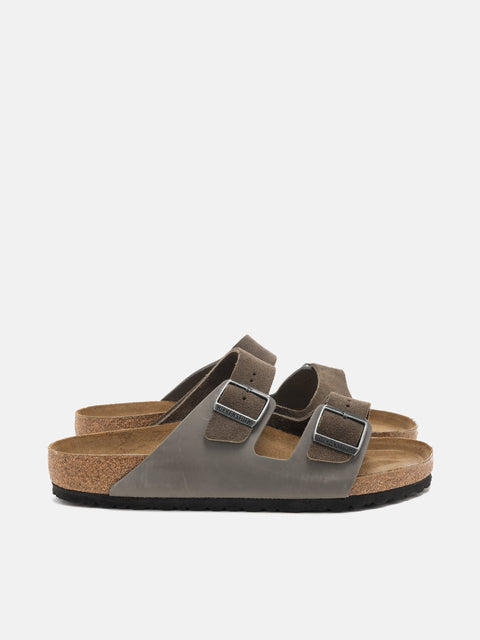 BIRKENSTOCK Arizona Concrete Gray, Mules