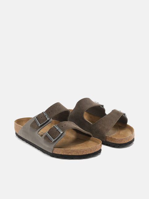BIRKENSTOCK Arizona Concrete Gray, Mules