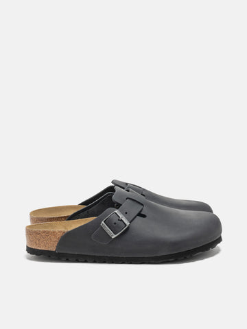 Birkenstock Boston BS Black, Mules