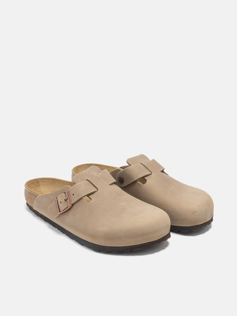 Birkenstock Boston BS Tobacco Brown, Mules