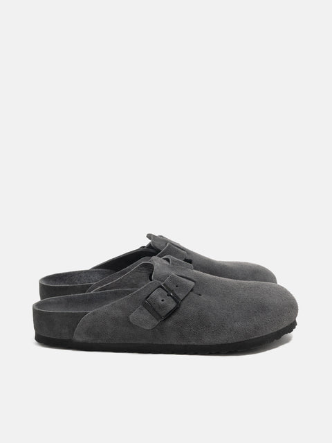 BIRKENSTOCK Boston Exquisite Charcoal, Shoes