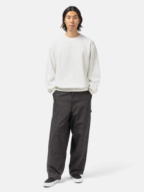 blurhms Cotton Serge Work Pants Ink Black, Pants