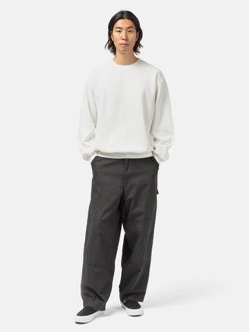 blurhms Cotton Serge Work Pants Ink Black, Pants