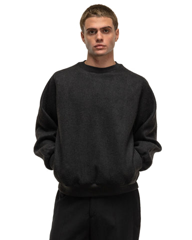 blurhms PE/Silk Fleece Split Sleeve P/O Heather Black, Outerwear