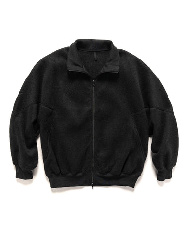 blurhms PE/Silk Fleece Track Jacket Heather Black, Outerwear