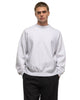 blurhms Soft & Hard Crew-Neck P/O Big Heather White, Sweaters