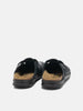 Birkenstock Boston Rugged Oiled Leather Black, Mules