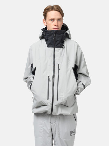Burton AK x FRGMT GORE-TEX 3L Pro Acam AR Jacket Apparation Gray/True Black, Shells & Rain Jackets