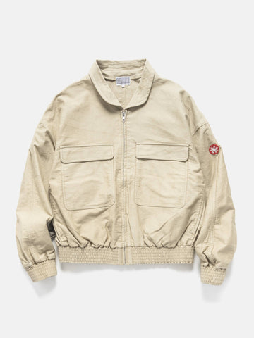 CAV EMPT Casual Zip Short Jacket Beige, Jackets