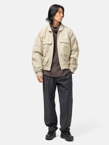CAV EMPT Casual Zip Short Jacket Beige, Jackets