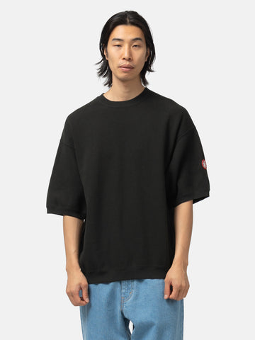 CAV EMPT Dbl Knit Short Sleeve Crew Neck Black, T-Shirts