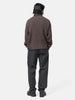 CAV EMPT Loose Neck Cotton Rib Knit Charcoal, Sweaters