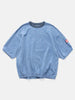 CAV EMPT Overdye Cotton Jersey Short Sleeve Crew Neck Navy, Sweaters