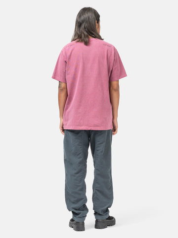 CAV EMPT Overdye Rhetorical Operations T Burgundy, T-Shirts