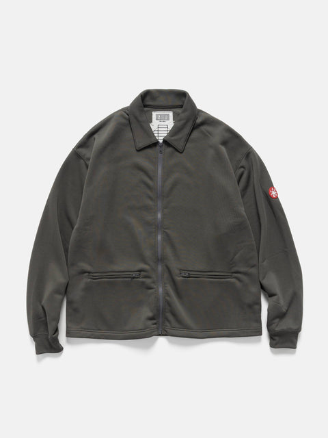 CAV EMPT PE Jersey Collared Zip Up Charcoal, Track Jackets