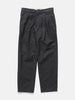 CAV EMPT Washed Cotton One Tuck Pants Charcoal, Pants