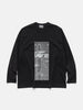 CAV EMPT Washed MD Wirecutter Long Sleeve T Black, T-Shirts