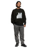 CAV EMPT MD Authorship Big Crew Neck Black, Sweaters