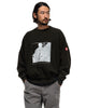 CAV EMPT MD Authorship Big Crew Neck Black, Sweaters