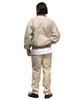 CAV EMPT Overdye Cotton Casual Pants Beige, Bottoms