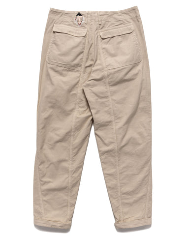 CAV EMPT Overdye Cotton Casual Pants Beige, Bottoms