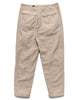 CAV EMPT Overdye Cotton Casual Pants Beige, Bottoms