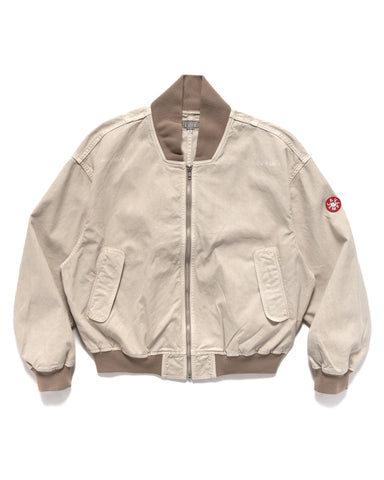 CAV EMPT Overdye Duck Zip Jacket Beige, Outerwear