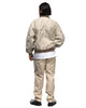 CAV EMPT Overdye Duck Zip Jacket Beige, Outerwear