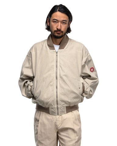 CAV EMPT Overdye Duck Zip Jacket Beige, Outerwear