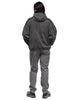 CAV EMPT Overdye Taped Light Zip Hoody Charcoal, Sweaters