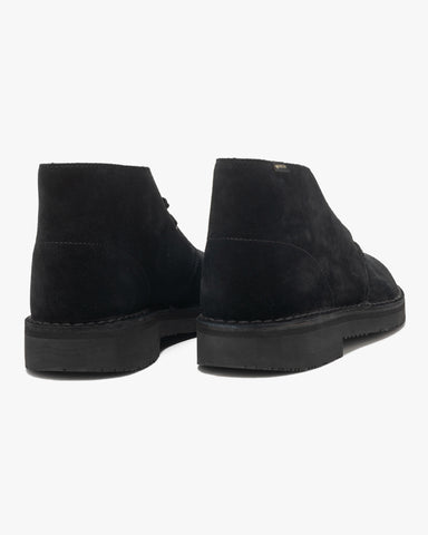 Clarks Originals Desert Boot GTX Black Suede, Footwear