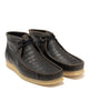 Clarks Originals Wallabee Boot Harajuku Pack Black Croc Distress, Footwear