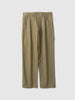 Cale Cotton Gabardine Nidom Pant Beige, Pants