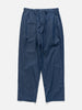 Cale Cotton-Linen-Ramie Denim Pant Blue, Pants
