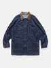 Cale Cotton Silk Denim Jacket Blue, Jackets