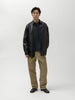 Cale Lamb Leather Shirt Black, Shirts