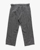 Cale Linen Wool Light Garment Dye Pant Black, Bottoms