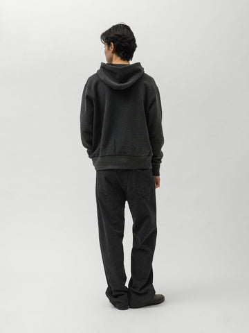 Cale Open-End Spun Yarn Fleece Hoodie Blue-Gray, Hoodies