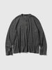 Cale Royal Baby Alpaca Ponte Longsleeve Dark Gray, Sweaters