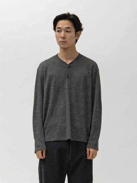 Cale Royal Baby Alpaca Ponte Longsleeve Dark Gray, Sweaters