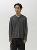 Cale Royal Baby Alpaca Ponte Longsleeve Dark Gray, Sweaters