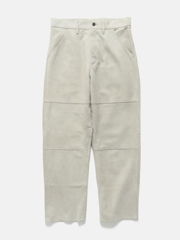 Cale Sheep Suede Light Pant Grey, Pants