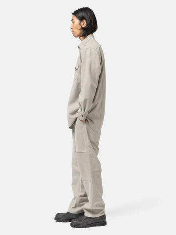 Cale Sheep Suede Light Pant Grey, Pants
