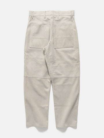 Cale Sheep Suede Light Pant Grey, Pants