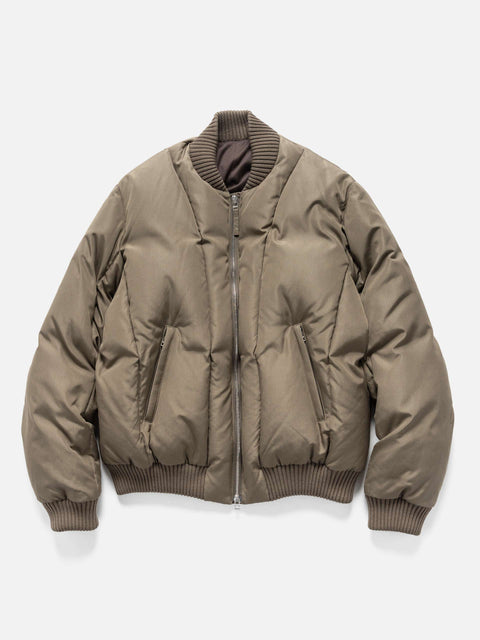 Cale-Silk-Down-Jacket-Khaki-1