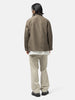 Cale Silk Plain Weave Jacket Khaki, Jackets