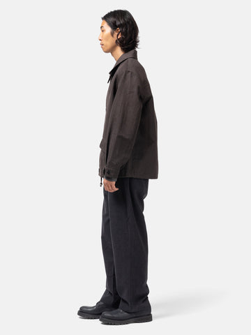 Cale Silk Wool Pant Black, Trousers